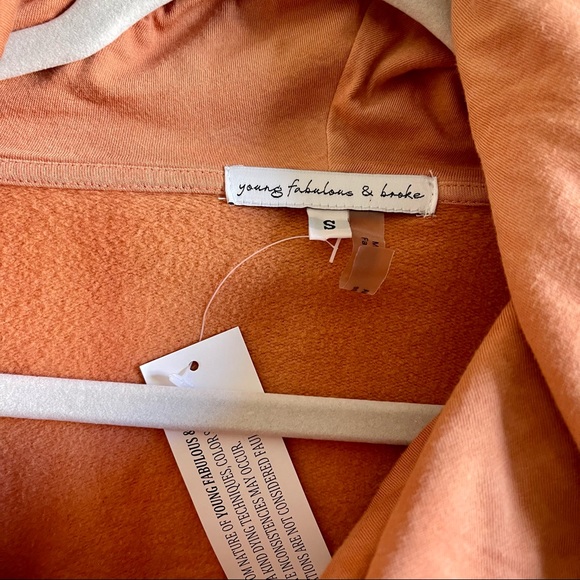 Young Fabulous & Broke NWT Tie Dye Hoodie Sweatshirt - Picture 13 of 13